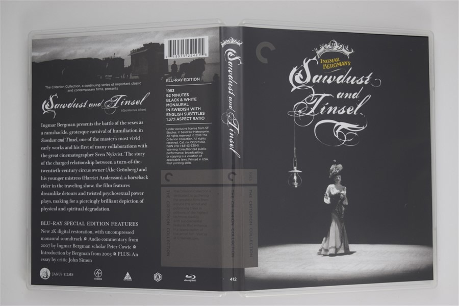 Screen capture from Sawdust and Tinsel