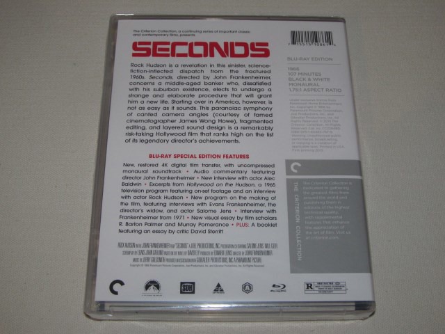 Screen capture from Seconds