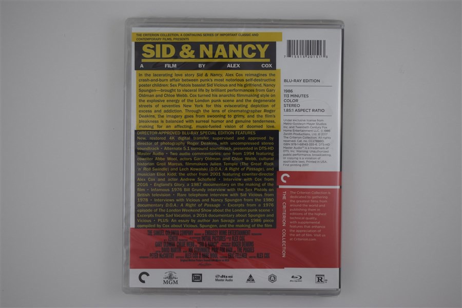 Screen capture from Sid & Nancy