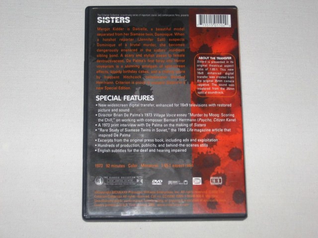 Screen capture from Sisters