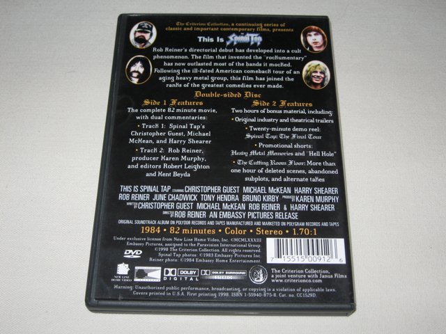 Screen capture from This is Spinal Tap