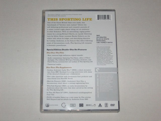 Screen capture from This Sporting Life