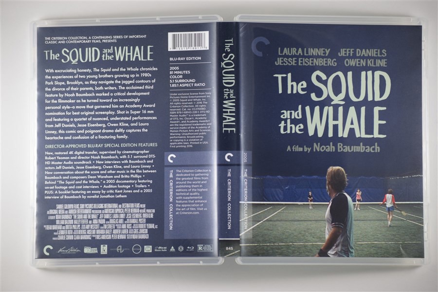 Screen capture from The Squid and the Whale