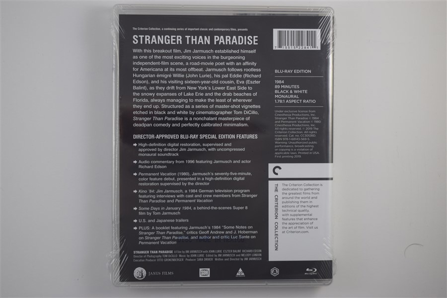 Screen capture from Stranger than Paradise