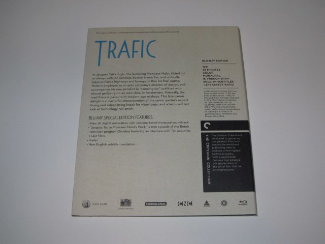 Screen capture from Trafic
