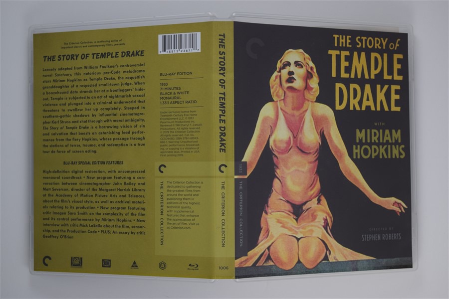 Screen capture from The Story of Temple Drake