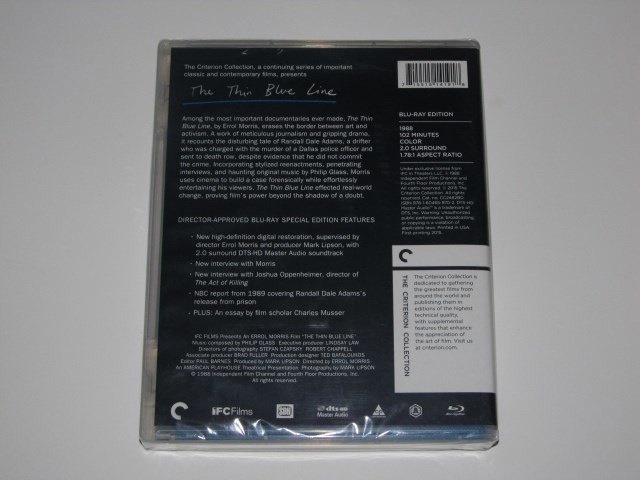 Screen capture from The Thin Blue Line