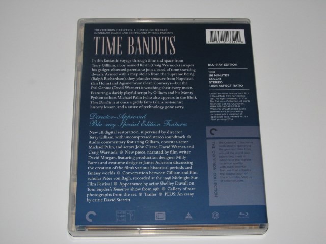 Screen capture from Time Bandits