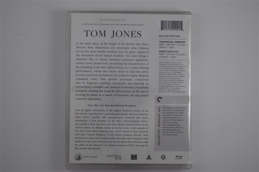 Screen capture from Tom Jones