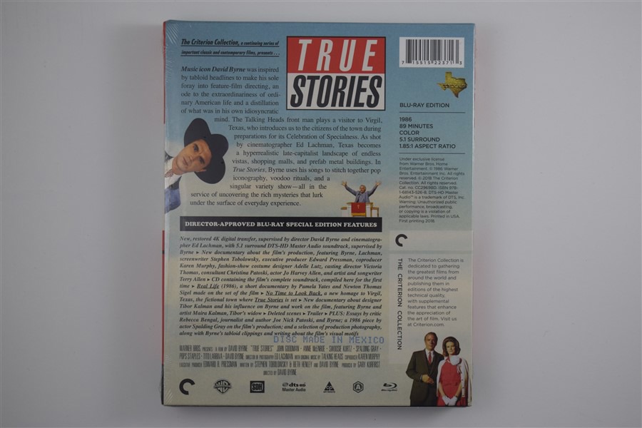 Screen capture from True Stories