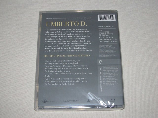 Screen capture from Umberto D.
