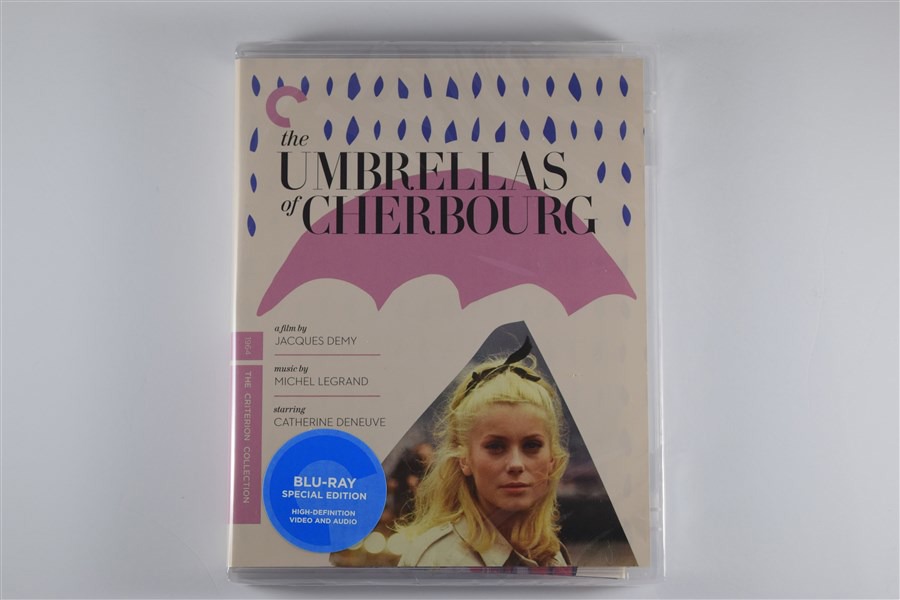 Screen capture from The Umbrellas of Cherbourg