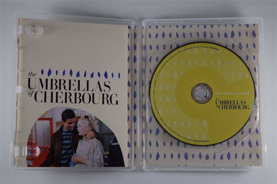 Screen capture from The Umbrellas of Cherbourg