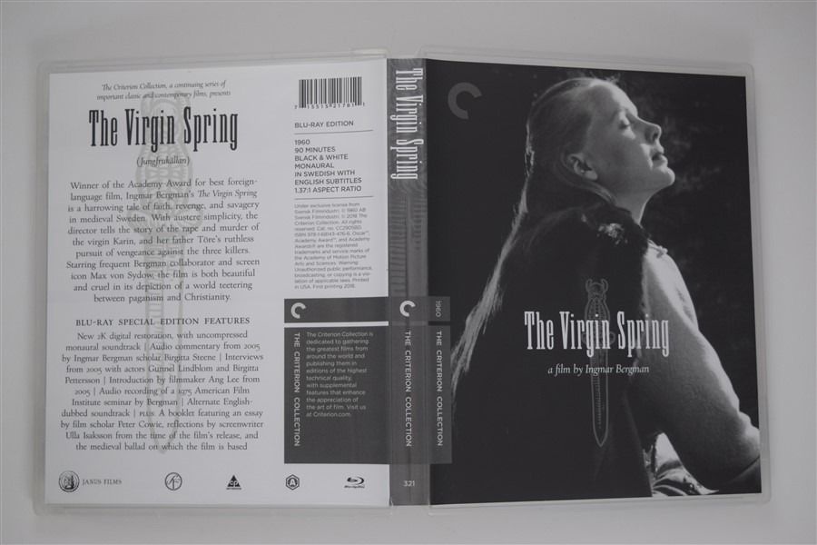 Screen capture from The Virgin Spring