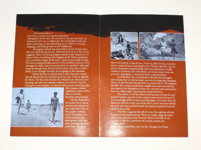 Screen capture from Walkabout