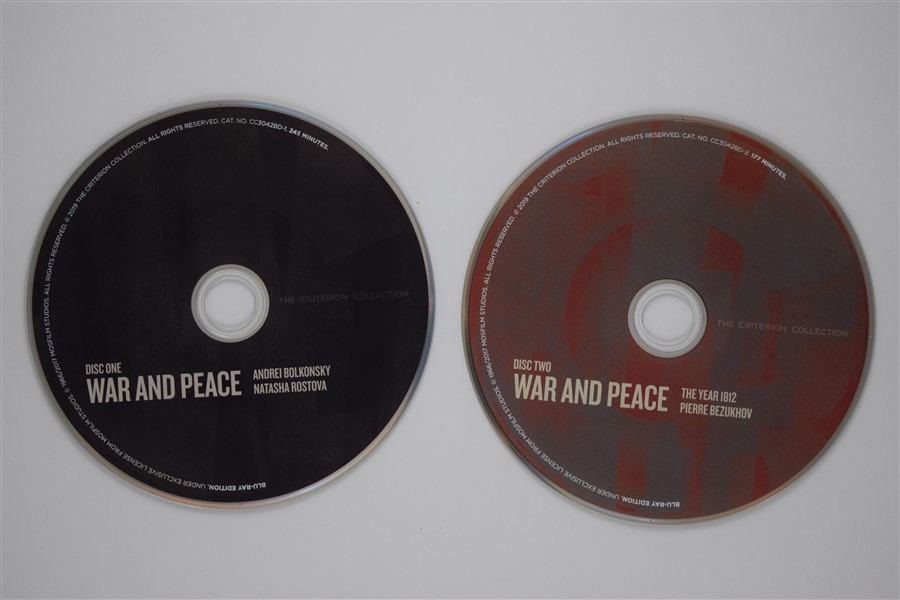 Screen capture from War and Peace