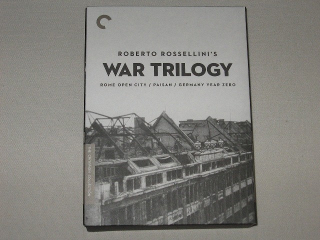 Screen capture from Roberto Rossellini’s War Trilogy
