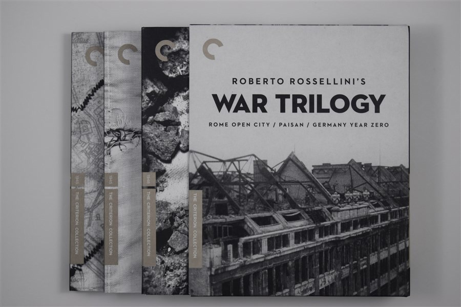 Screen capture from Roberto Rossellini’s War Trilogy
