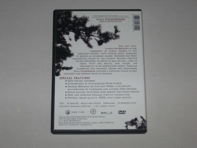 Screen capture from Wild Strawberries