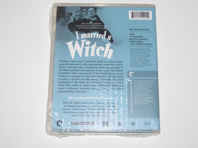 Screen capture from I Married a Witch