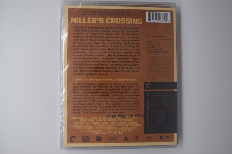 Packaging photo for Miller's Crossing