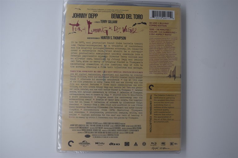 Packaging photo for Fear and Loathing in Las Vegas