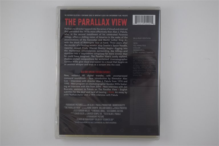 Packaging photo for The Parallax View