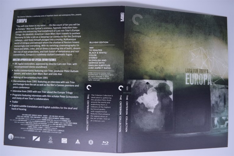 Packaging photo for Lars von Trier’s Europe Trilogy
