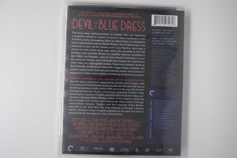 Packaging photo for Devil in a Blue Dress
