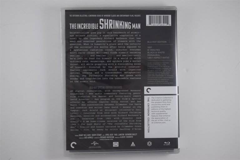 Packaging photo for The Incredible Shrinking Man