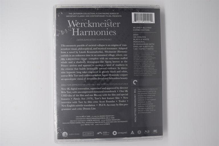 Packaging photo for Werckmeister Harmonies