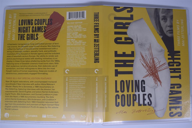 Packaging photo for Three Films by Mai Zetterling