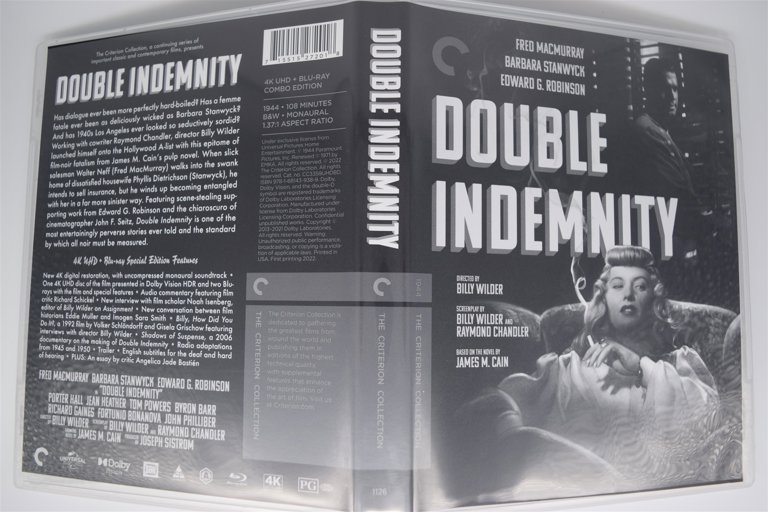 Packaging photo for Double Indemnity