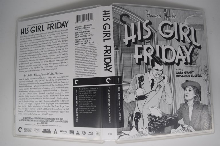 Packaging photo for His Girl Friday