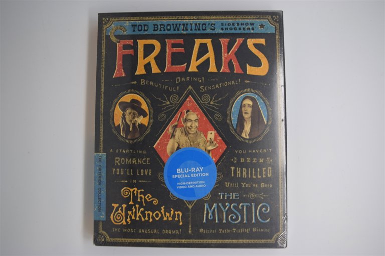 Packaging photo for Freaks / The Unknown / The Mystic: Tod Browning’s Sideshow Shockers