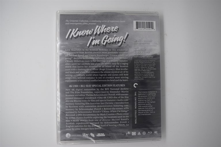 Packaging photo for I Know Where I’m Going!