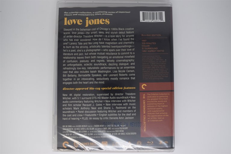 Packaging photo for love jones