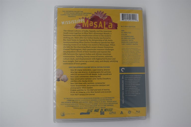 Packaging photo for Mississippi Masala