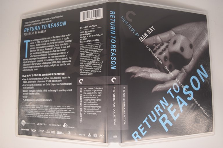Packaging photo for Return to Reason: Four Films by Man Ray