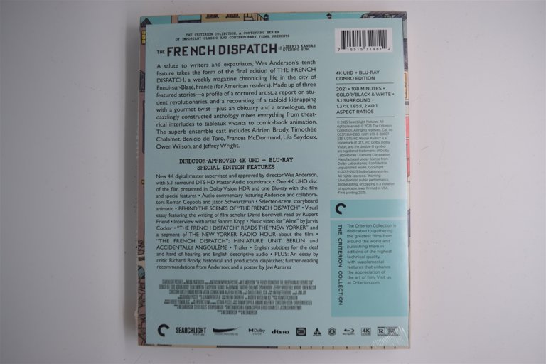 Packaging photo for The French Dispatch of the Liberty, Kansas Evening Sun