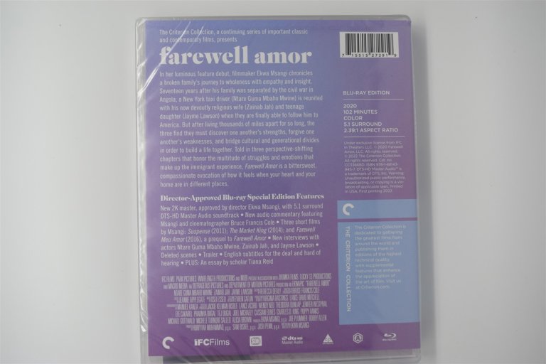 Packaging photo for Farewell Amor
