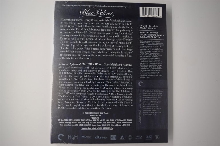 Packaging photo for Blue Velvet