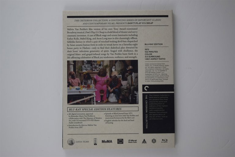 Packaging photo for Don’t Play Us Cheap
