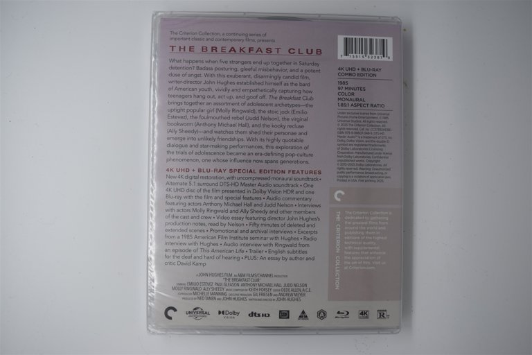 Packaging photo for The Breakfast Club