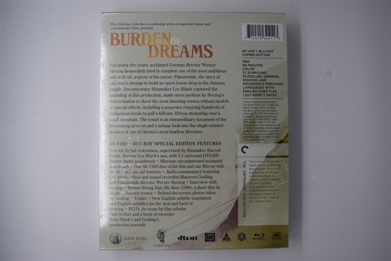 Packaging photo for Burden of Dreams