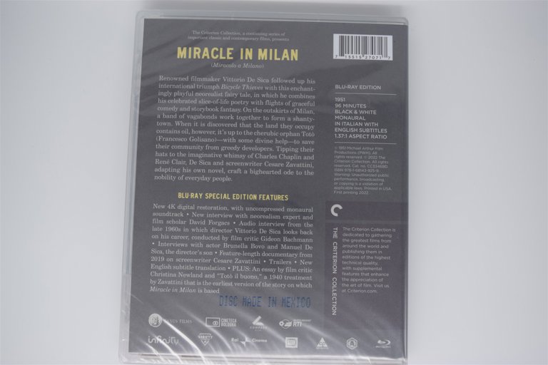Packaging photo for Miracle in Milan