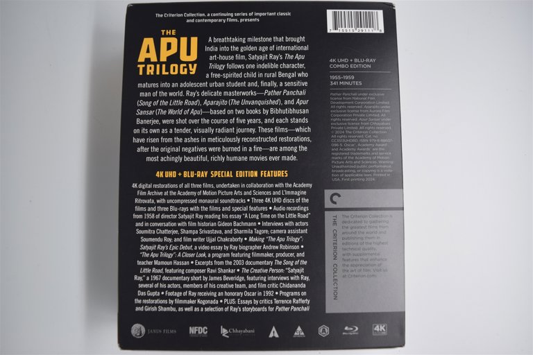 Packaging photo for The Apu Trilogy