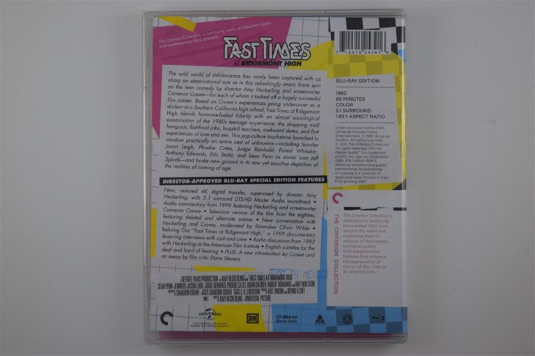 Packaging photo for Fast Times at Ridgemont High