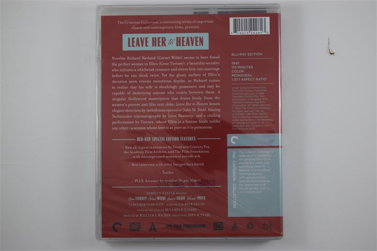 Packaging photo for Leave Her to Heaven