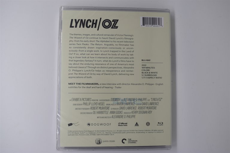 Packaging photo for Lynch/Oz